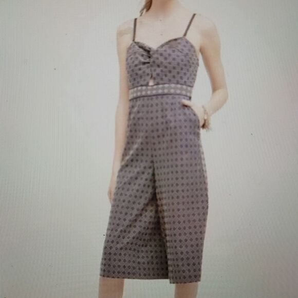 Anthropologie elevenses remy Jumpsuit size 6 - Picture 12 of 13